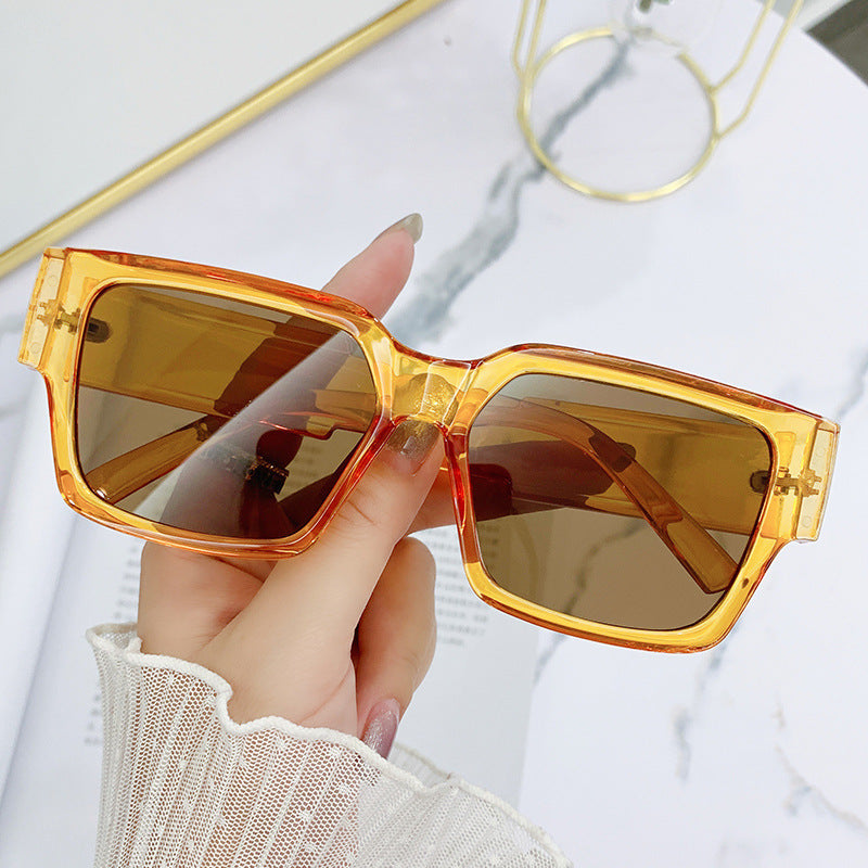 Wholesale Square Sunshade PC Sunglasses